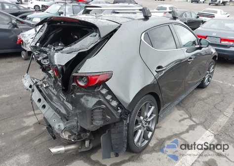 2020 Mazda Mazda3 Preferred Package из США, поврежденный, VIN JM1BPAMM5L1163765